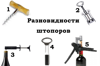 виды-штопоров-фото